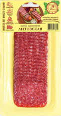 Колбаса Литовская нарезка 100г ООО Иней